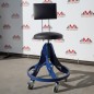 Welding chair big with backrest
