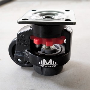 Wheel for Welding Tables with Foot, Load Capacity 750kg