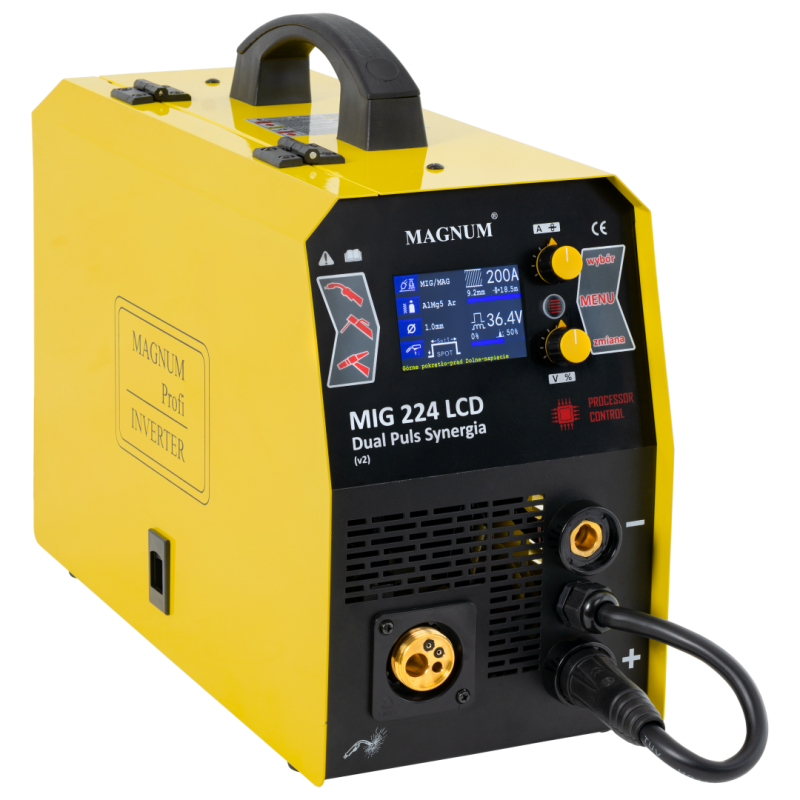 MIG 224 LCD DUAL PULS SYNERGIA