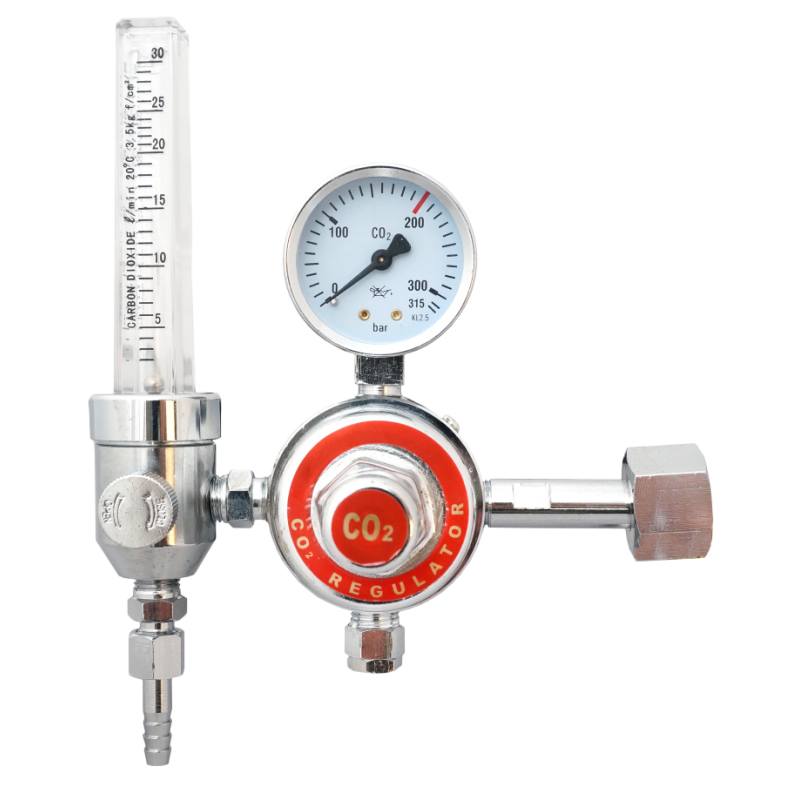 REDUKTOR SERIA 08 Z PODGRZEWACZEM - AR/CO2