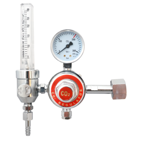 REDUKTOR SERIA 08 Z PODGRZEWACZEM - AR/CO2