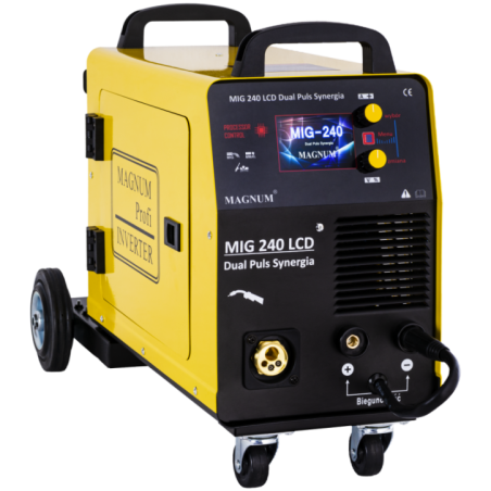 MIG 240 DUAL PULS SYNERGIA LCD