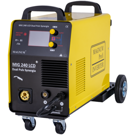 MIG 240 DUAL PULS SYNERGIA LCD